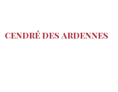 Cheeses of the world - Cendré des Ardennes
